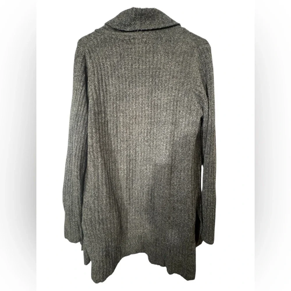 Barefoot Dreams Heathered Gray Cardigan